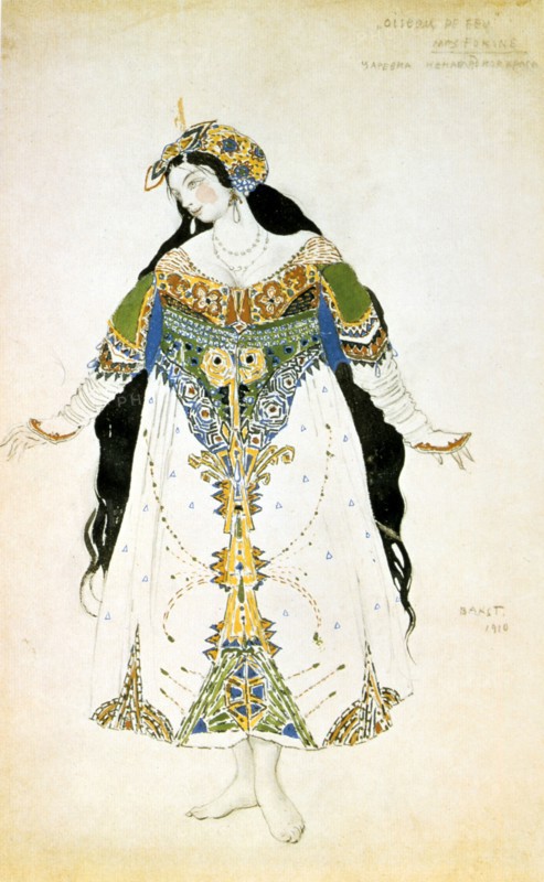 Costume conçu par Léon Bakst