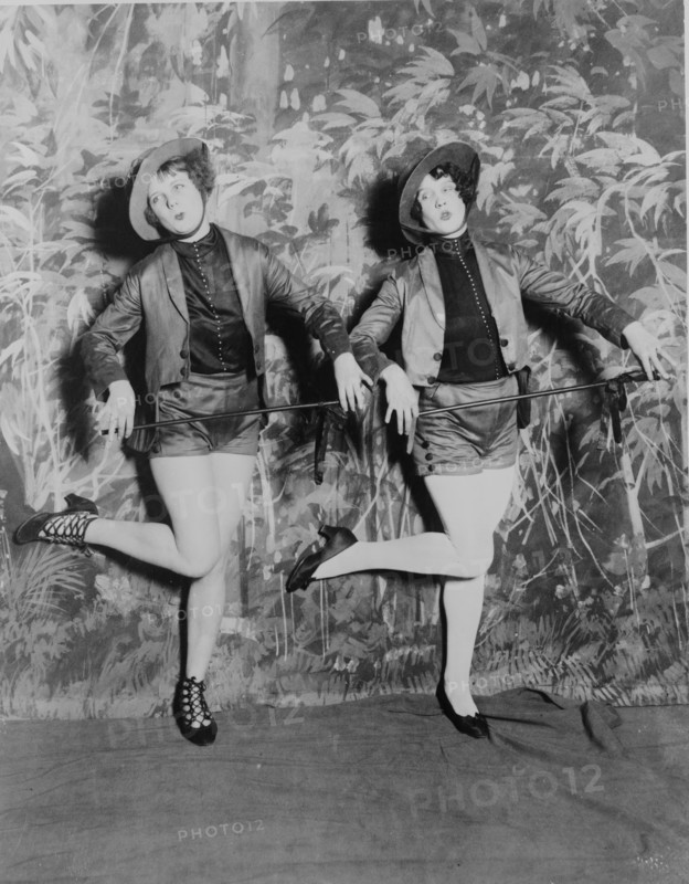 Miss Blanche Lehman and Miss Tereta Sheaffer