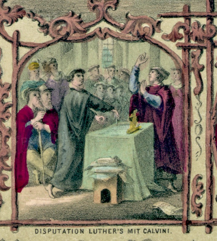 Martin Luther and John Calvin