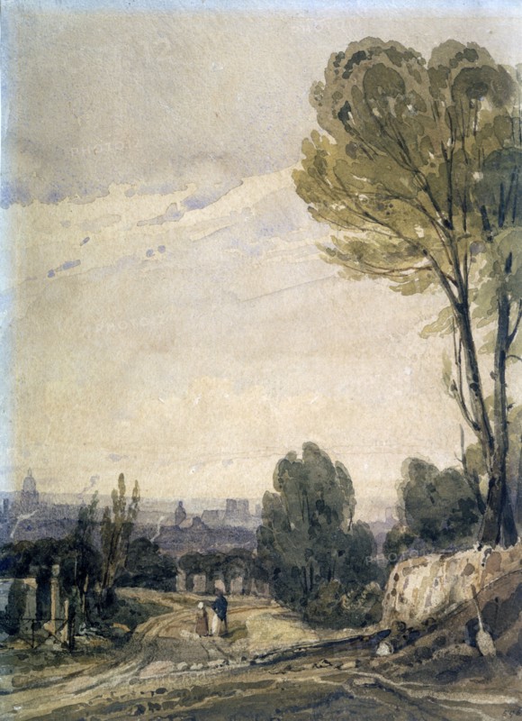 Parkes Bonington, Cimetière du Père Lachaisse