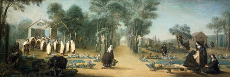 Carmelites in the Garden
