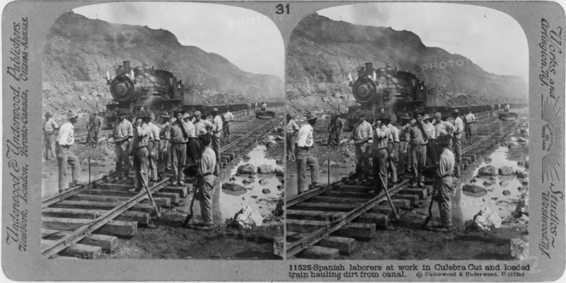 Construction du Canal de Panama