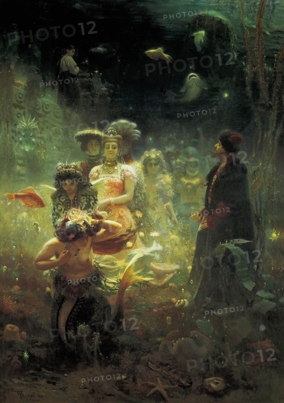 Repin, Sadko in the Underwater kingdom