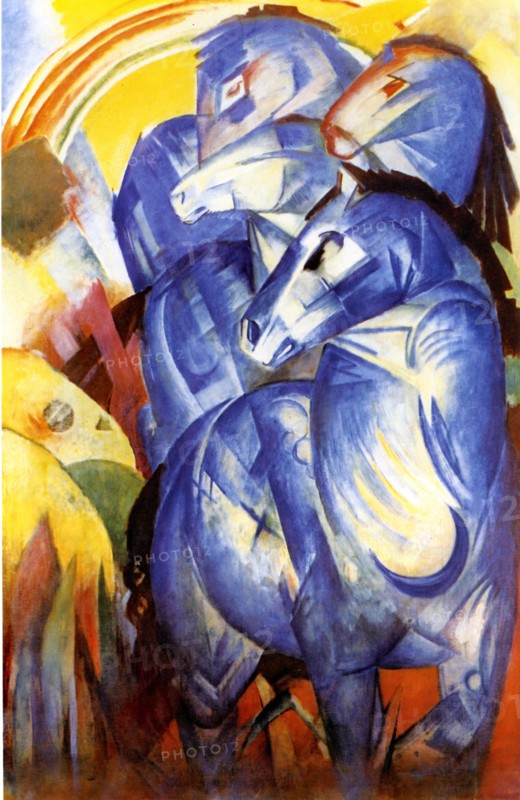 Marc, Tower of blue horses