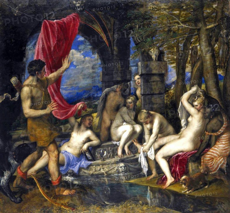 Titian, Diana and Actaeon