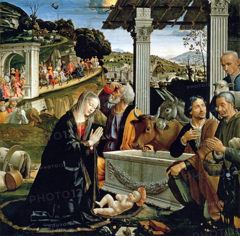 Ghirlandaio, La Nativité