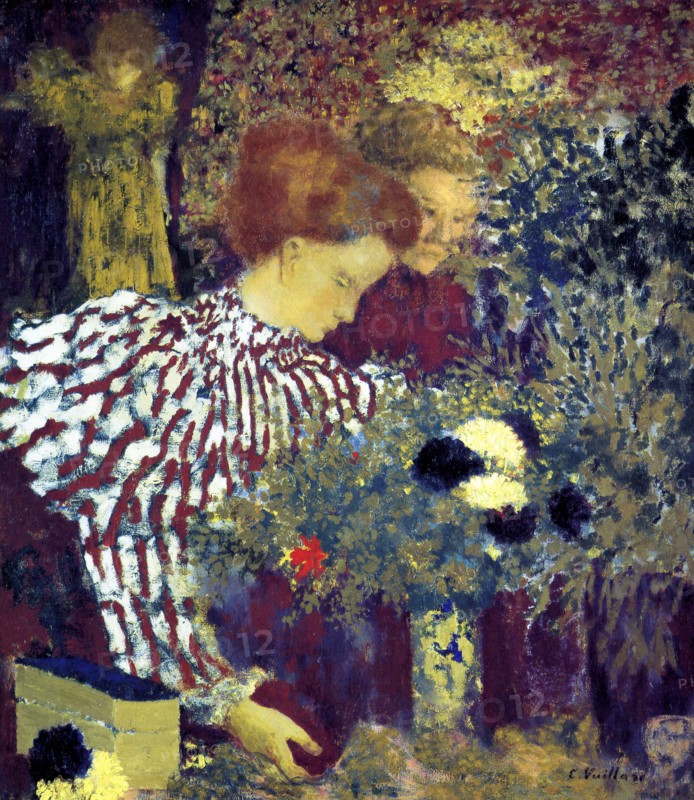 Vuillard, Le corsage rayé