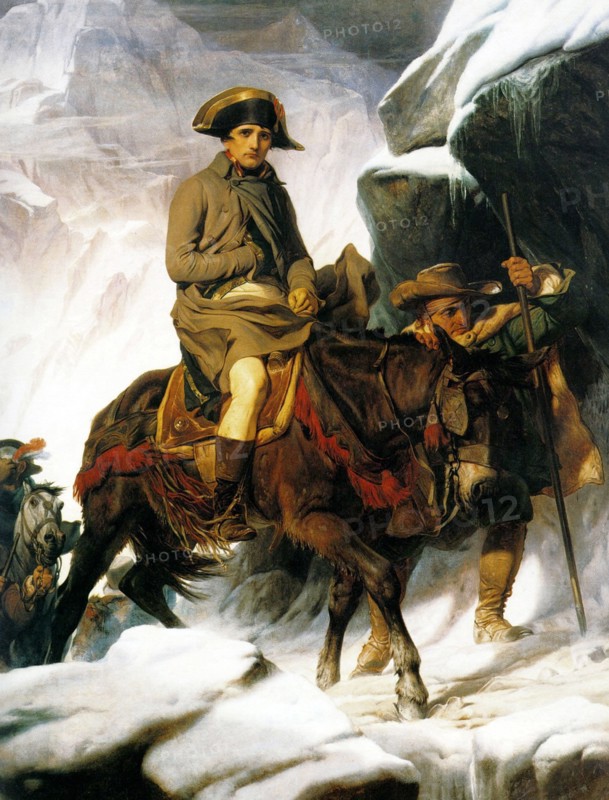 Delaroche, Bonaparte crossing the Alpes