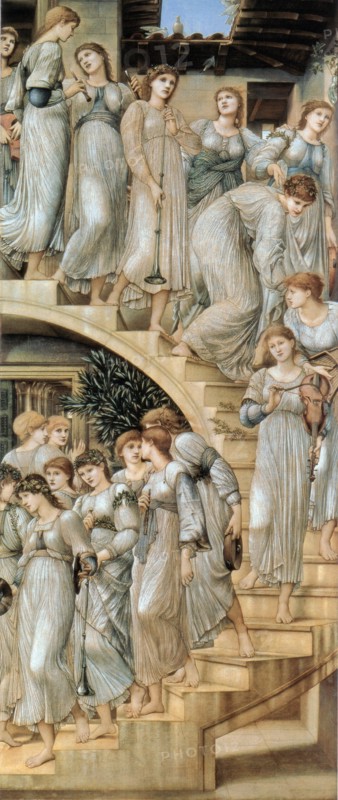 Burne-Jones, The Golden Stairs