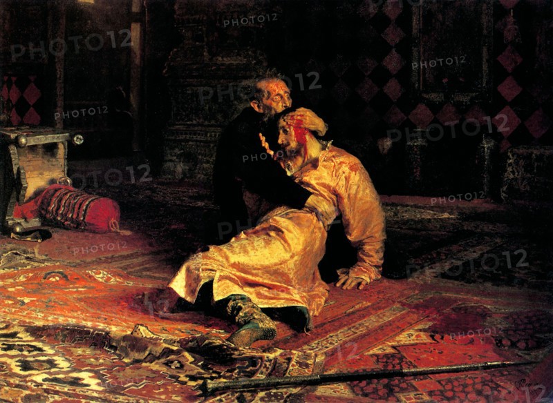 In 1581, Ivan beat his son, Ivan in a heated argument causing his son's death
