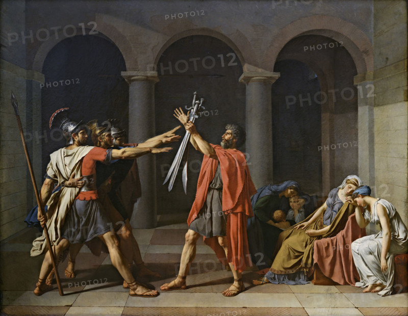 Jacques-Louis David, The Oath of the Horatii