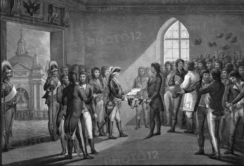 Kosciusko and the Polish nobles obtaining their liberty by the generosity of the Emperor Paul I