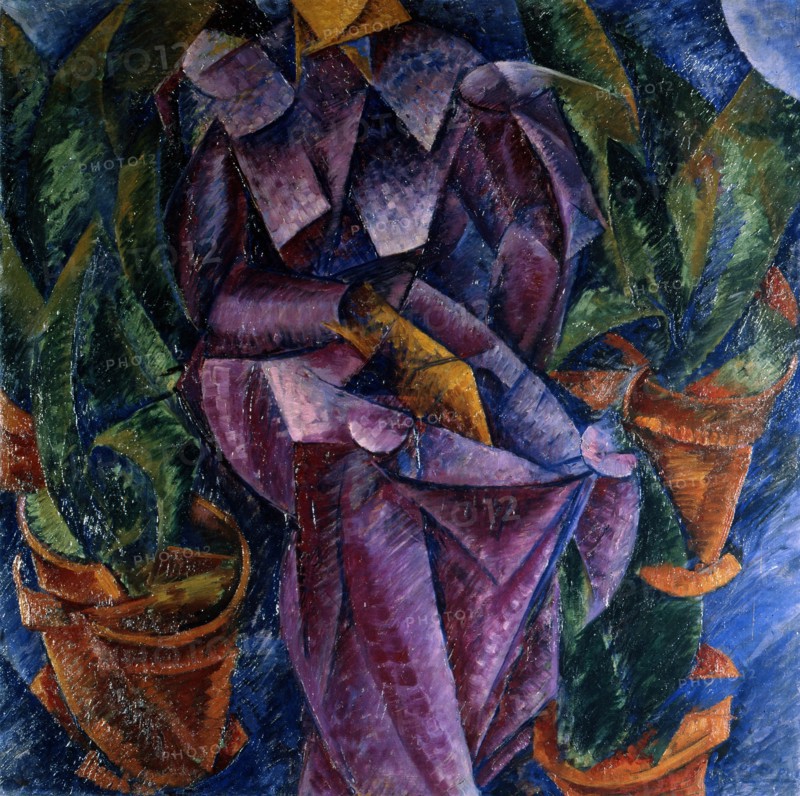 Boccioni, 'Composizione spiralica'