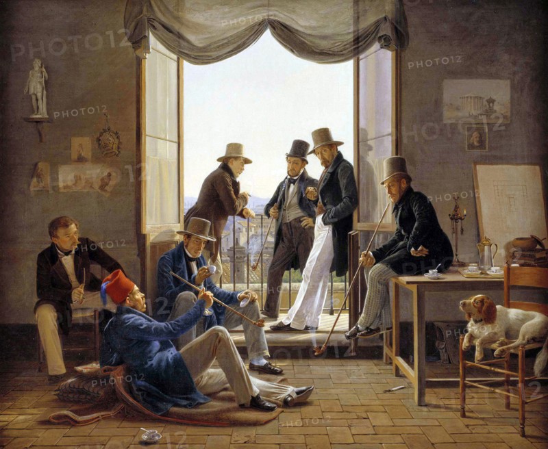 Hansen, A company of Danish artists in Rome