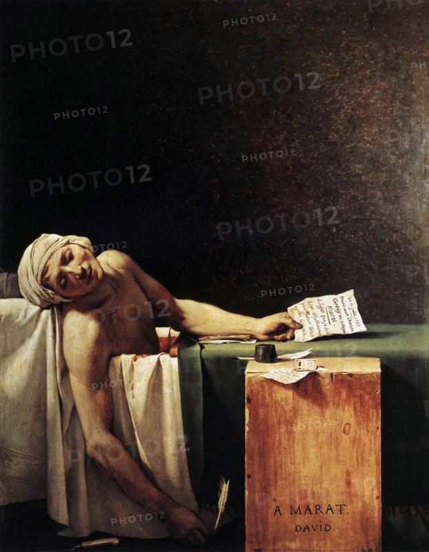 David, The Death of Marat