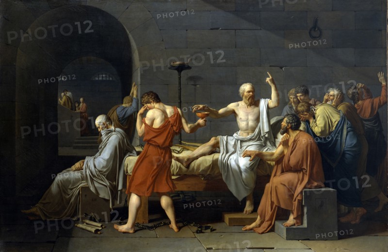 Jaques Louis David, The Death of Socrates 1787