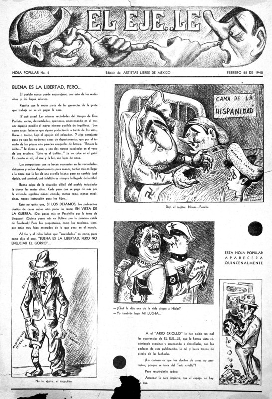 Anti-fascist cartoons
