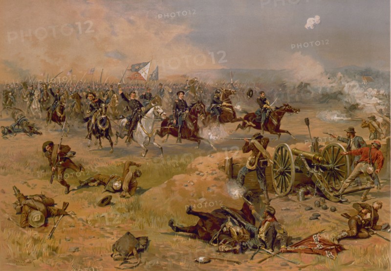 American Civil War 1861-1865:  'Sheridan's Final Charge at Winchester'