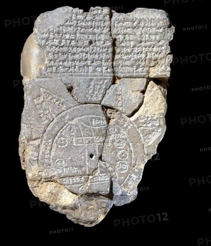 Babylonian world map