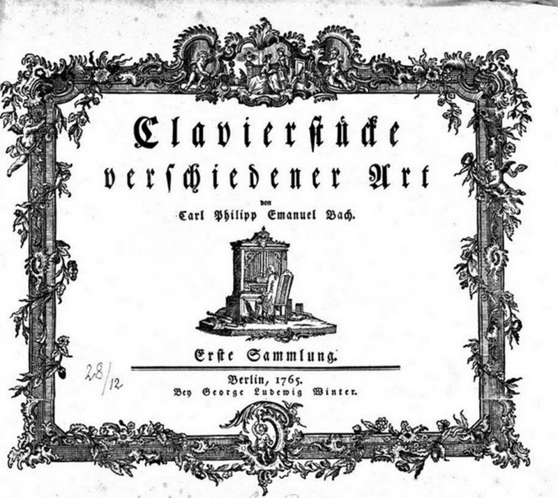 "Clavierstucke verschiedener Art"