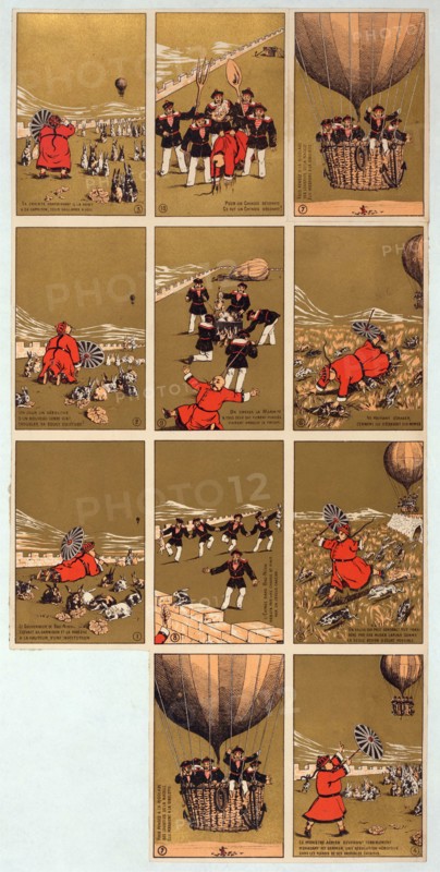 French satirical cards