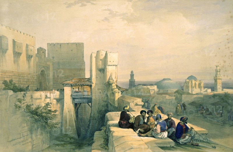 Citadel of Jerusalem April 19 1841