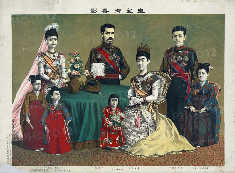 Torajiro Kasai, L'Empereur Meijei du Japon