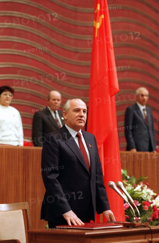 President Michael Gorbachev of USSR