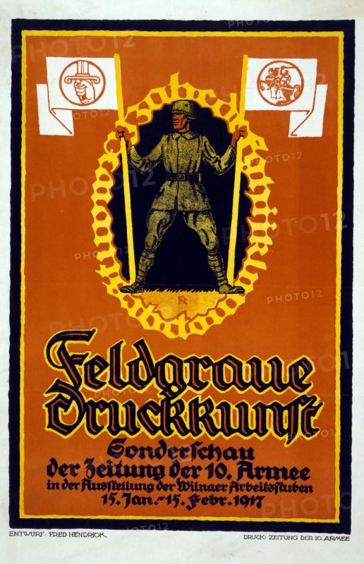 Hendriok, Feldgraue Druckkunst