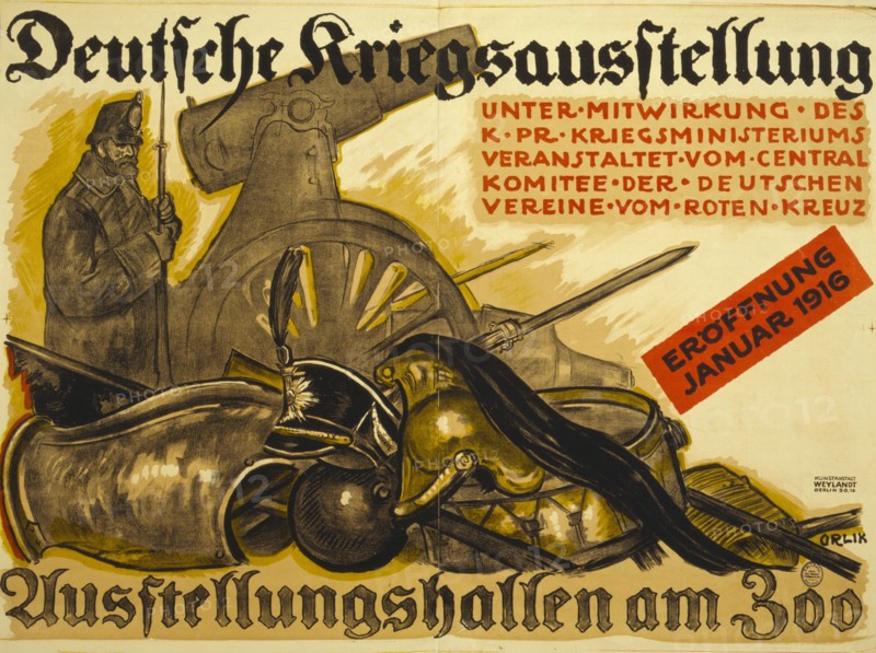 Orlik, Deutsche Kriegsausstellung