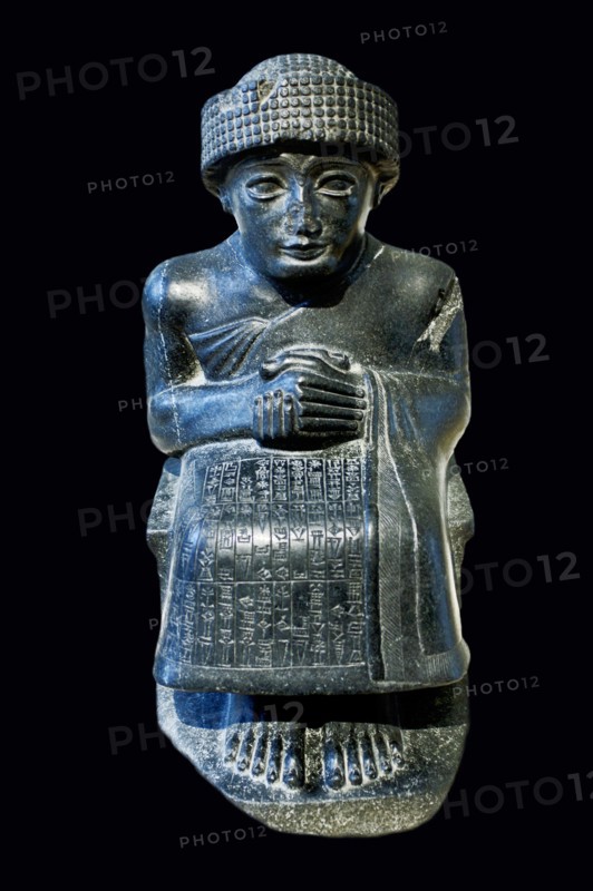 Seated statue of Gudea
