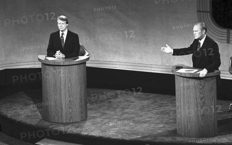 James 'Jimmy' Carter and Gerald Ford