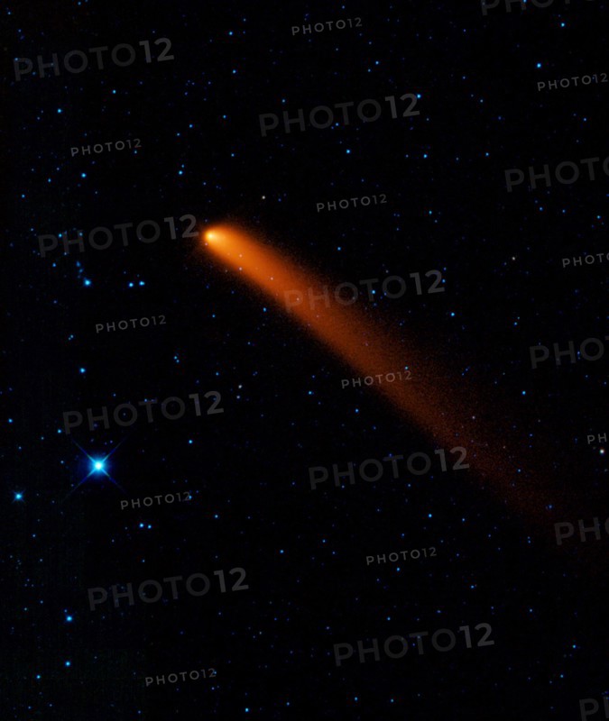 Infrared image of Comet