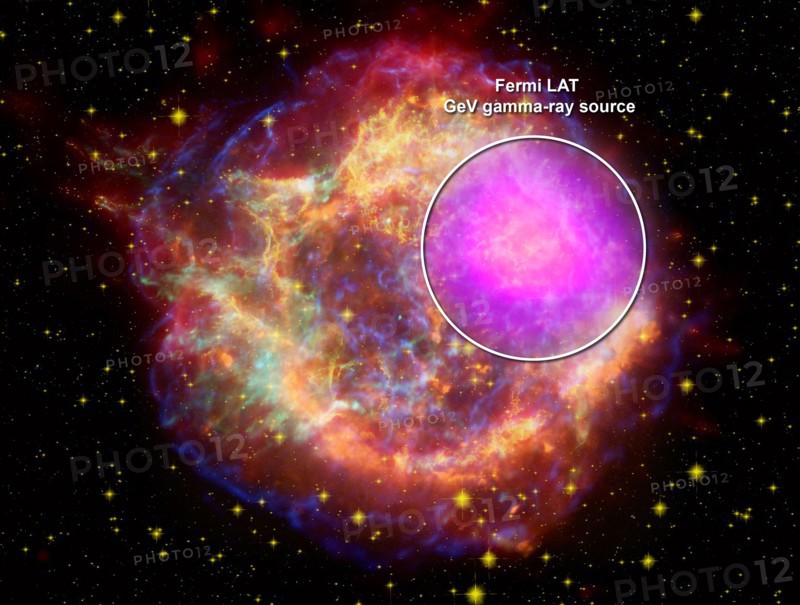 Composite of Cassiopeia A supernova remnant
