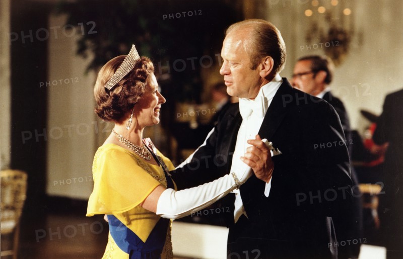 Gerald Ford and Queen Elizabeth II