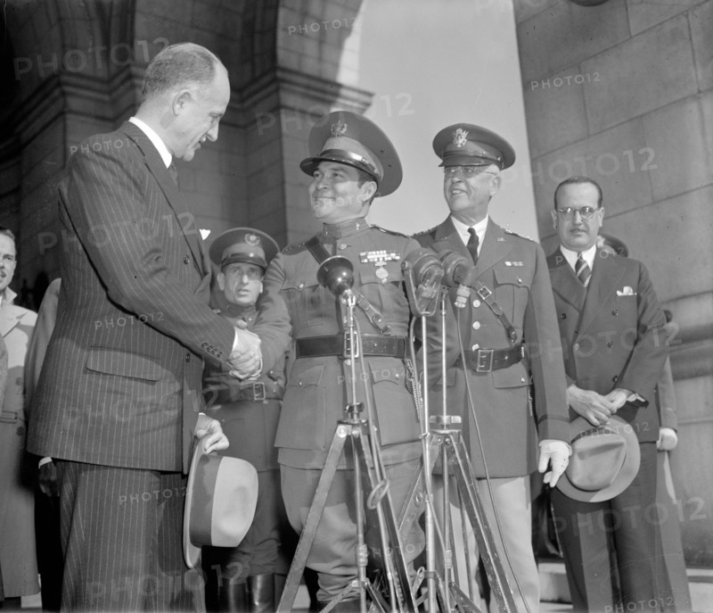 Sumner Welles with General Malin Craig