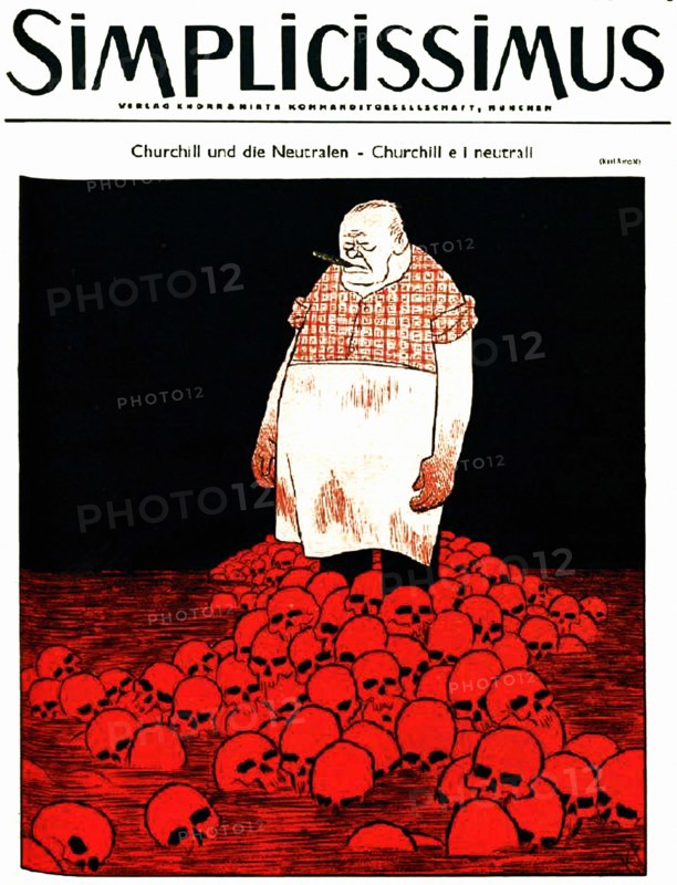 Cover of German magazine "Simplicissimus"