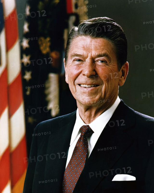 Official Portrait of President Ronald Reagan