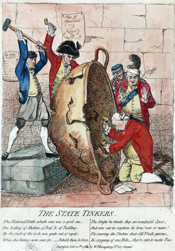 Gillray, The State Tinkers