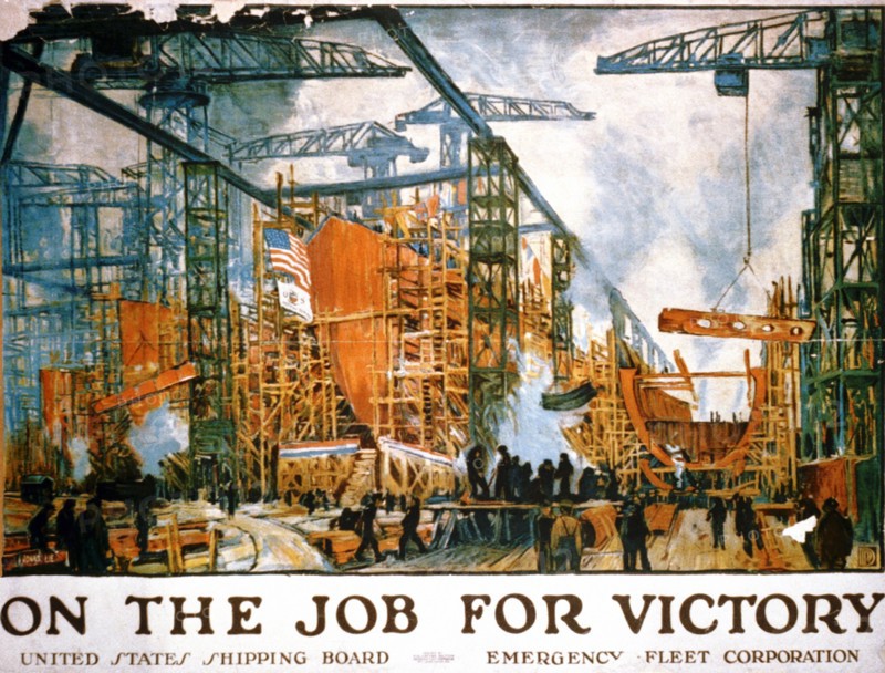 Affiche américaine de la première guerre mondiale