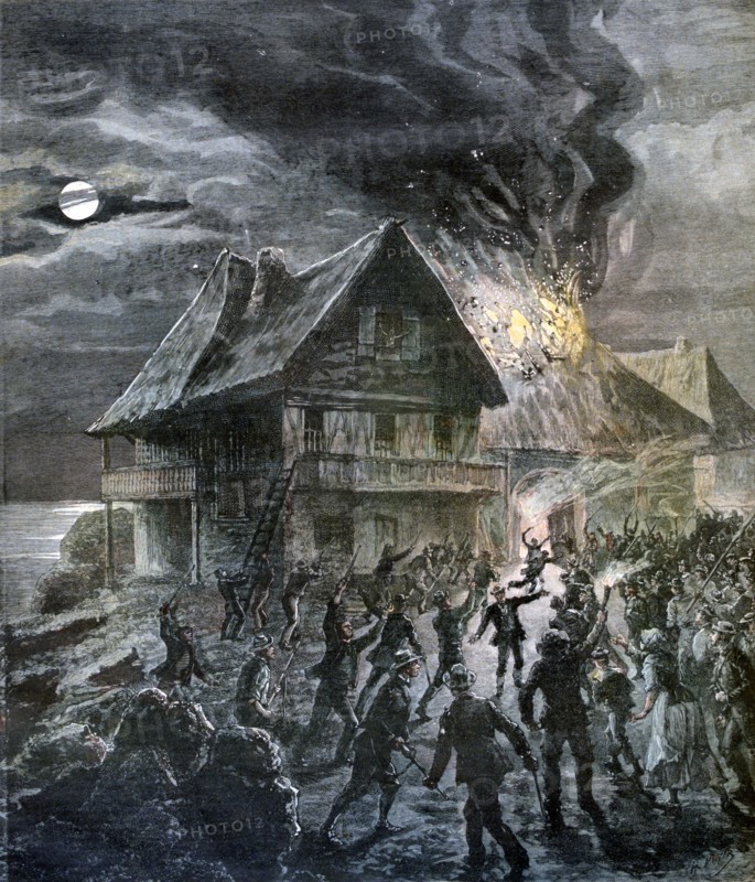 Civil unrest on the Island of Sark