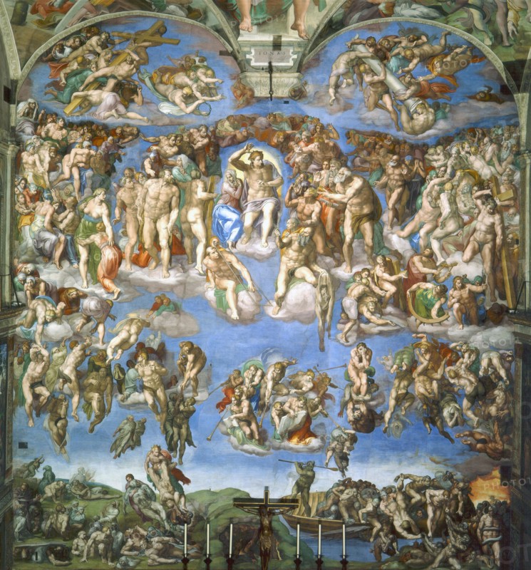 Michelangelo, "The Last Judgment"