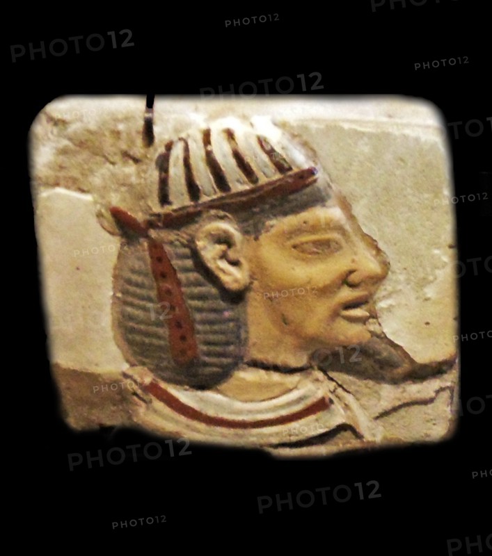 Fragments of Egyptian palatial decor