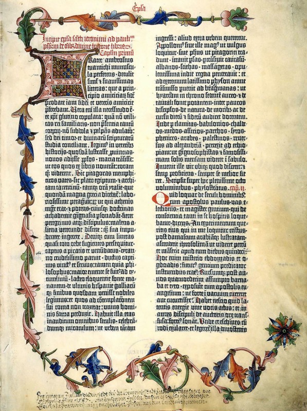 The Gutenberg Bible