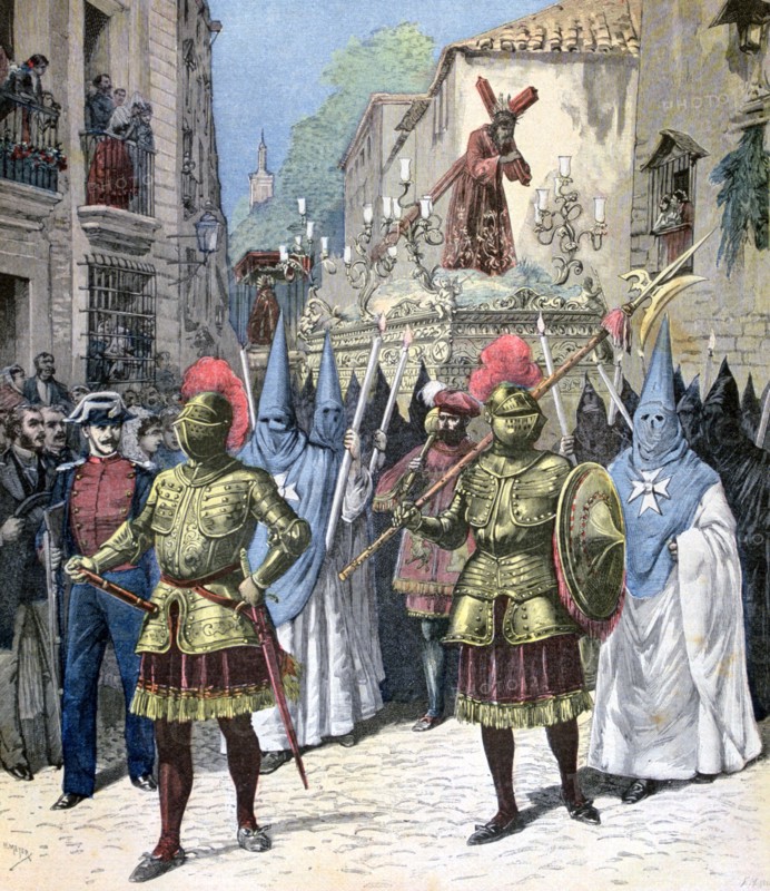 Good Friday procession in Seville