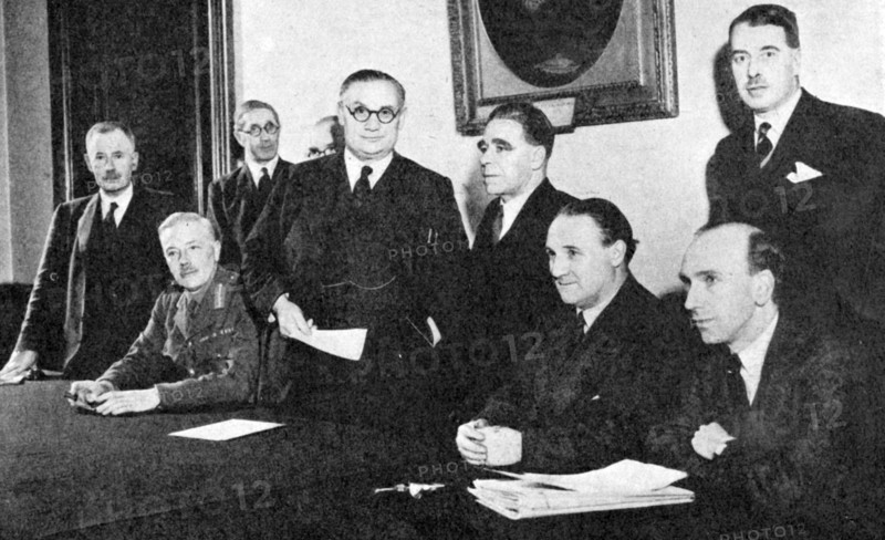 First meeting of Labour Supply Board