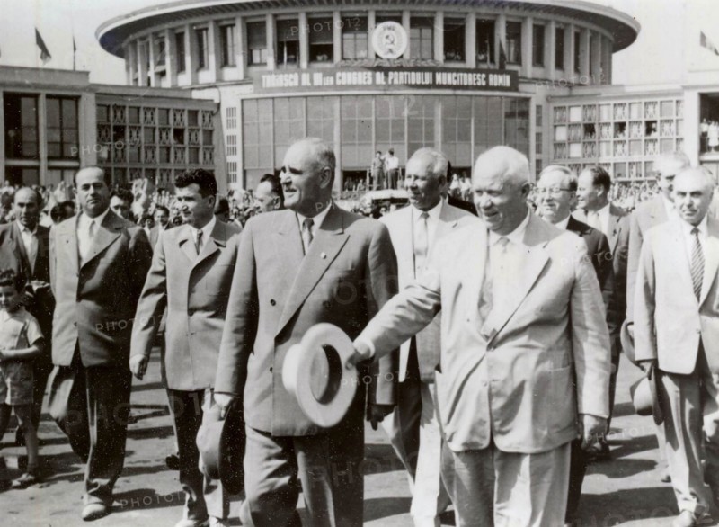 Romanian communist leader Gheorghe Gheorghiu-Dej