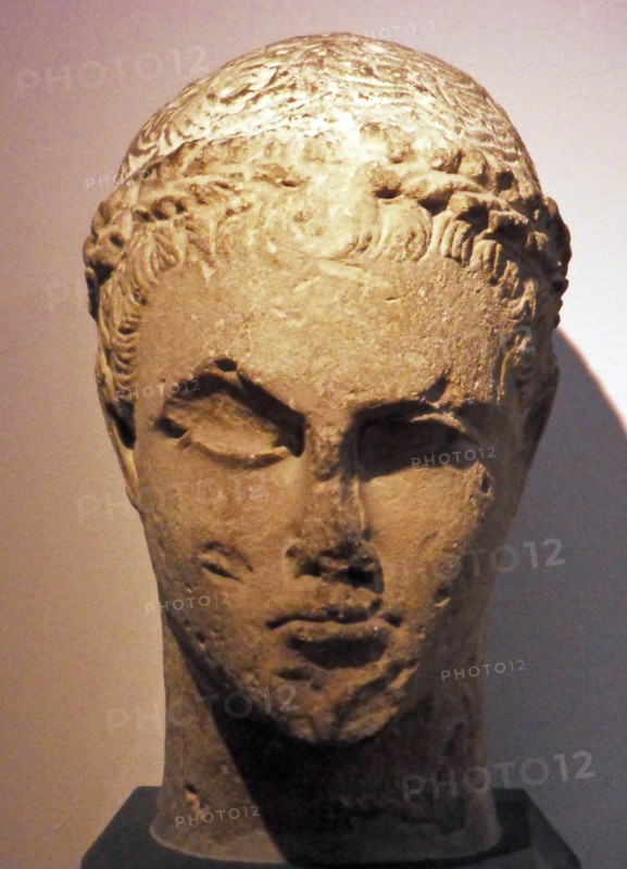 Head of a young man