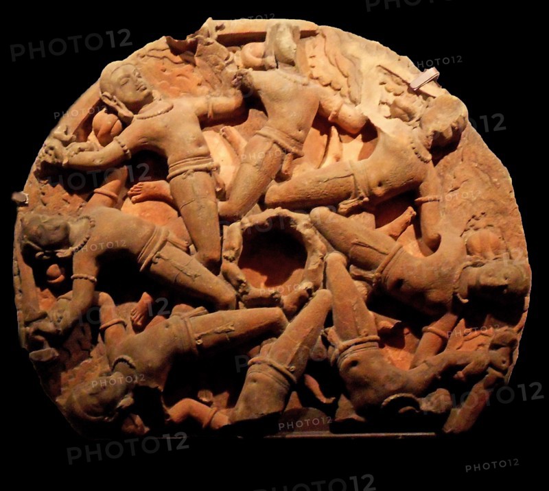 SANDSTONE CARVED CEILING BOSS