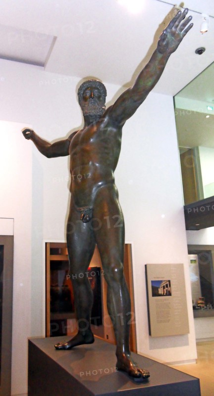 Bronze statue Zeus